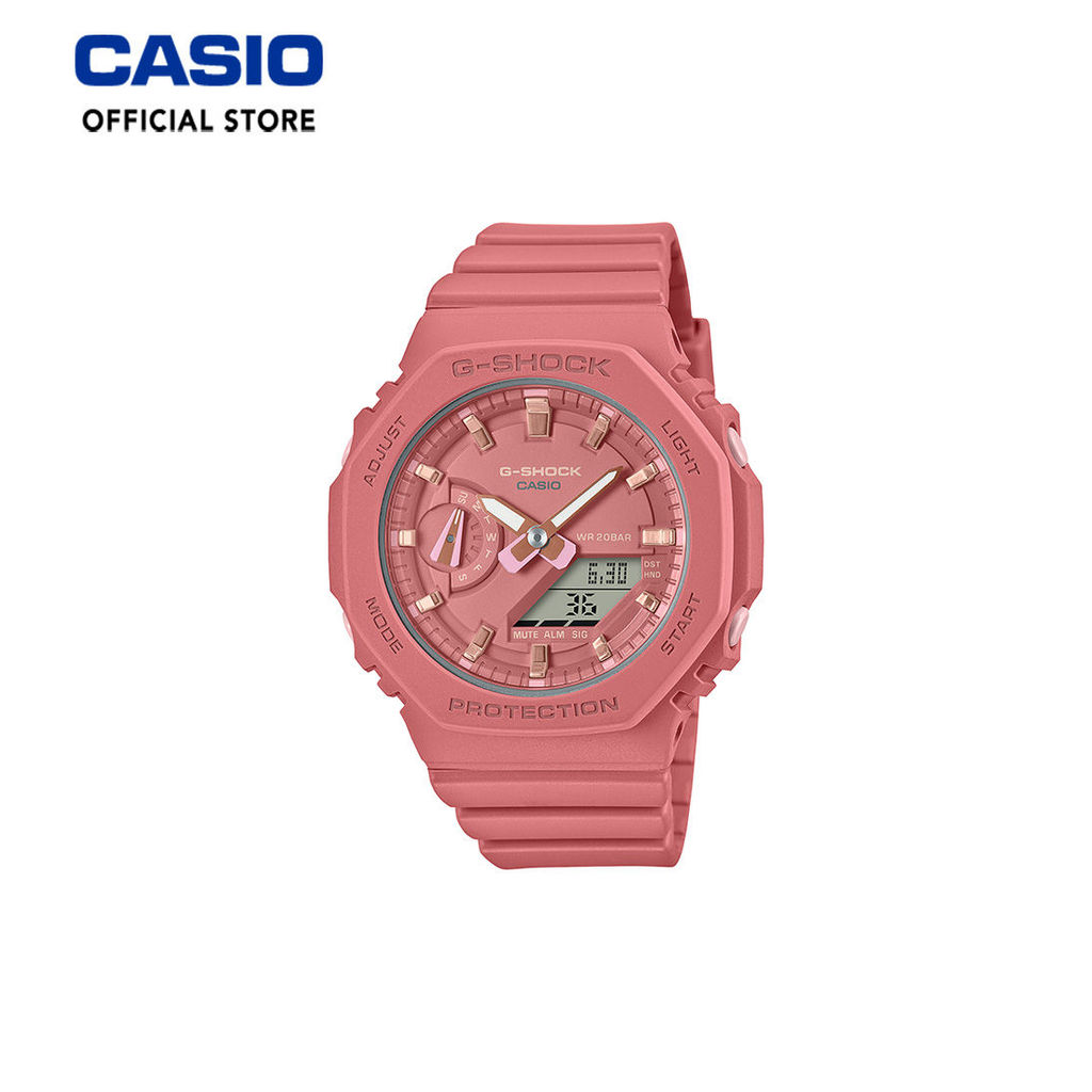 Casio G-SHOCK (GMA-S2100-4A2DR) Resin Band 200 Meter World Time Analog ...