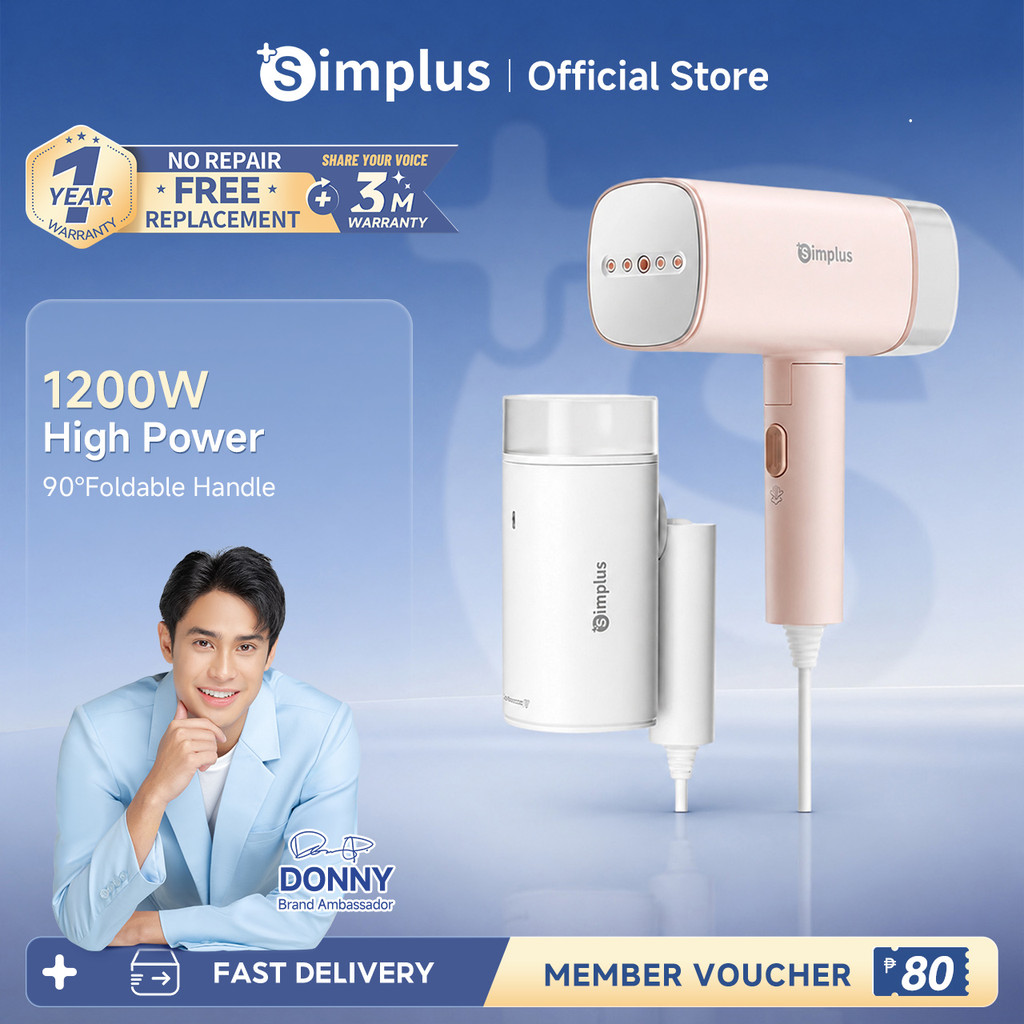Simplus Steam Iron Handheld Garment Steamer Handheld 4 in 1 Multi ...