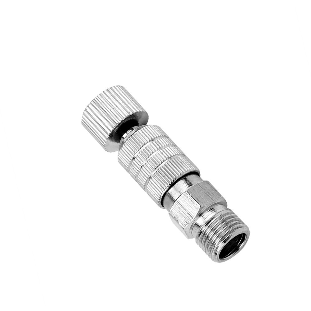MOLIH 2pcs Quick Release Coupling, Silver Metal Airbrush Hose Adapter ...
