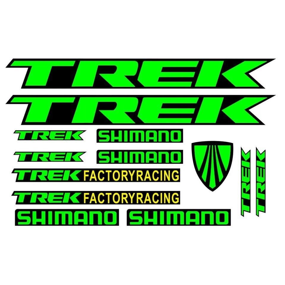 Bicycle Frame Stickers Mountain Bike Road Bike TREK Sticker Engraving ...