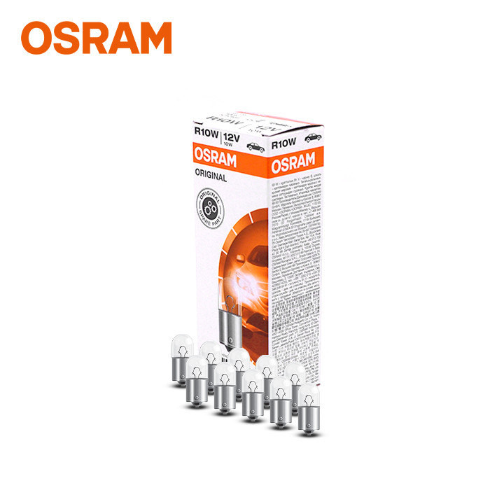OSRAM Auxiliary Bulb R10W 10W 12V Indicator light (front/rear), Number ...