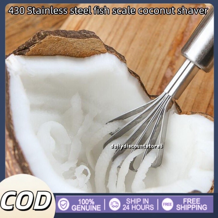 Stainless Steel Coconut Scraper Buko Shredder Multi Tool for Grating ...