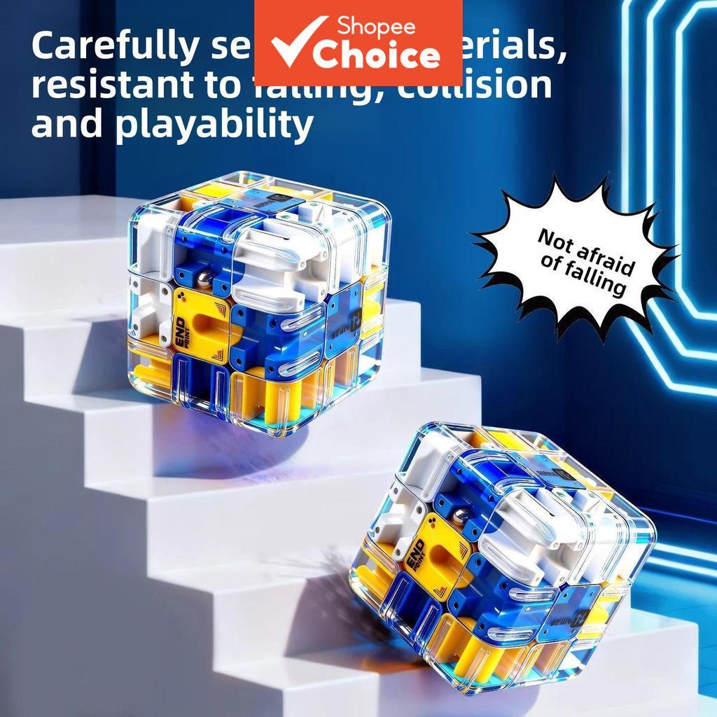 Spherical Maze Cube 3D 3x3 For Kids Brain Teaser Logic Training And ...