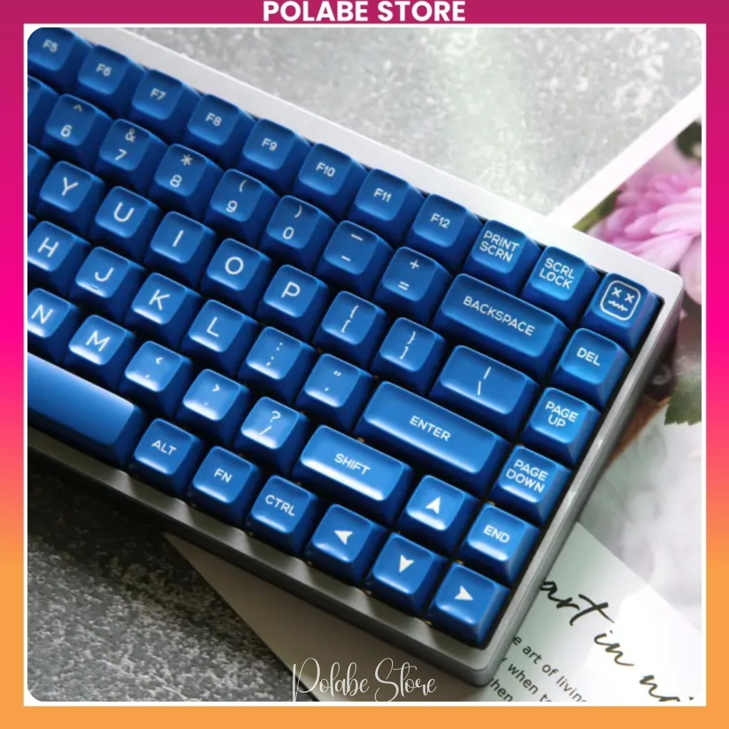 Keycap QXA Blue Washi QXA Profile Keycap SA Smile PBT double shot ...