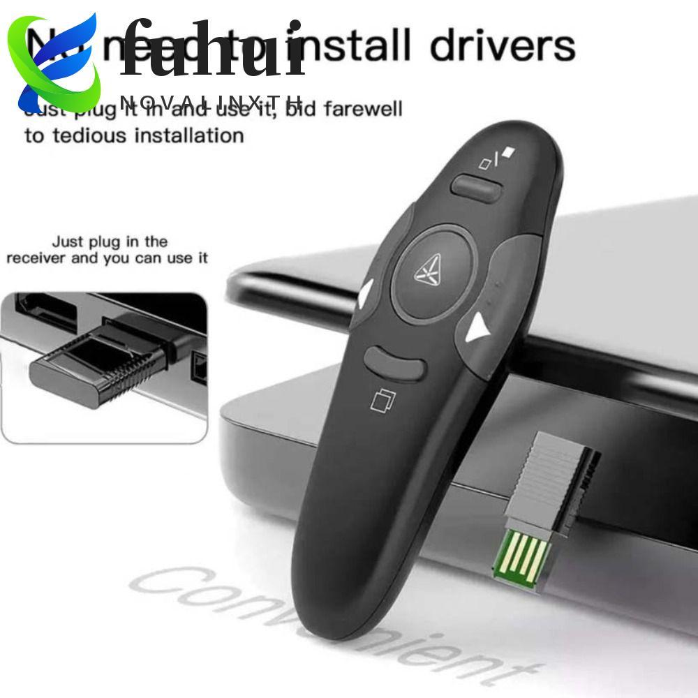FUHUI Powerpoint Smart Presenter, USB Control Meeting 2.4GHz Wireless ...