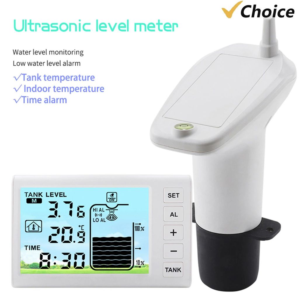 Level Gauge Water Tank Liquid Level Meter with Temperature Sensor ...