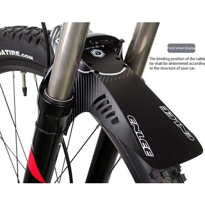 Front Fender Mountain Bike MTB Mudguard, Protects Riders from Mud ...