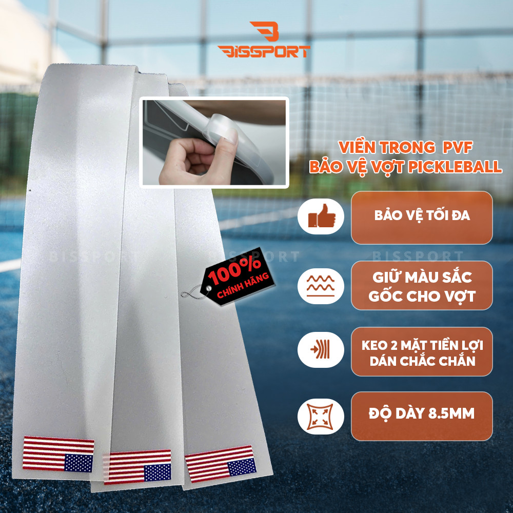 Premium Pickleball Racket Protective Edge - Super Durable - Impact ...