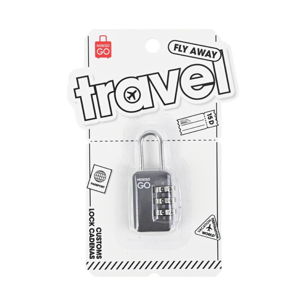 Miniso Go Series Lock(Dark gray) | Shopee Philippines