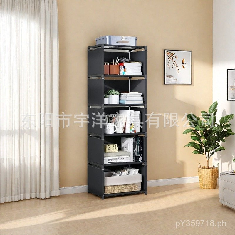 Storage Rack Modern Bookshelf Simple Desktop Children's Storage Easy ...