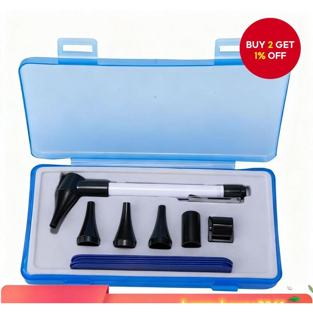 Pen-style Ear Care Set for Ear Inspection and Piercing Aftercare, Non ...