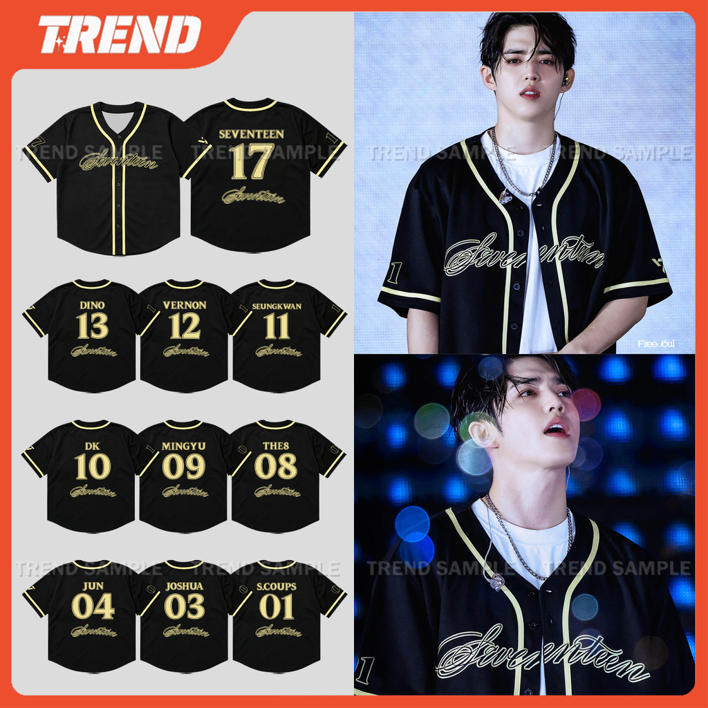 SEVENTEEN 2026 CARAT LAND 10th Fanmeeting Merch Jersey T-shirt