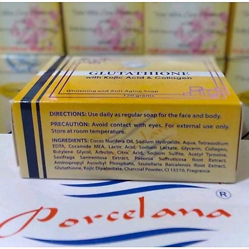 ORIGINAL PORCELANA GLUTATHIONE W/ KOJIC ACID & COLLAGEN