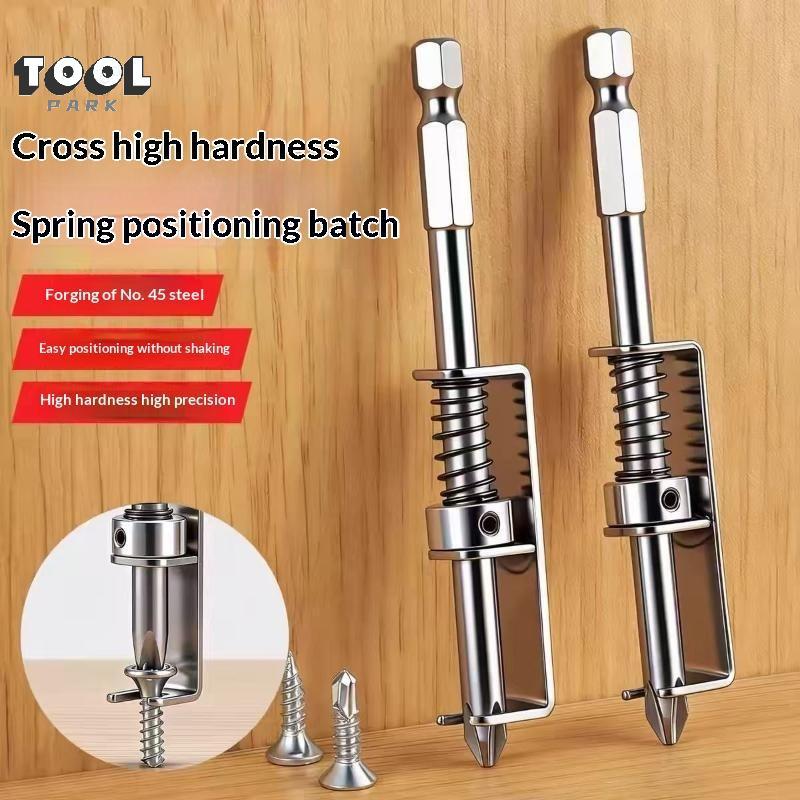 Spring Loaded Anti-Drop Screw Holder Drill Bit Clamp Rust Resistant ...