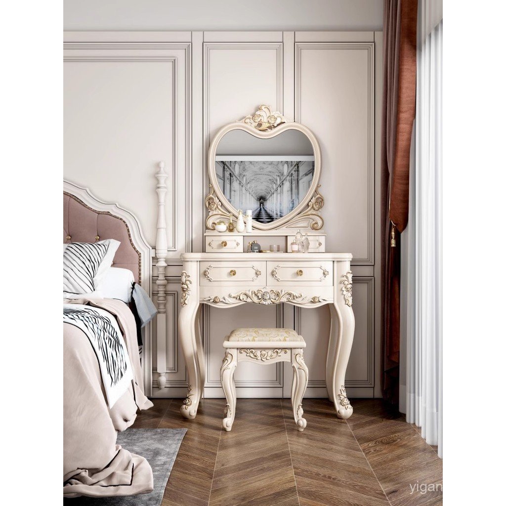 European Style Dressing Table for Home Bedroom, Simple Modern Internet ...