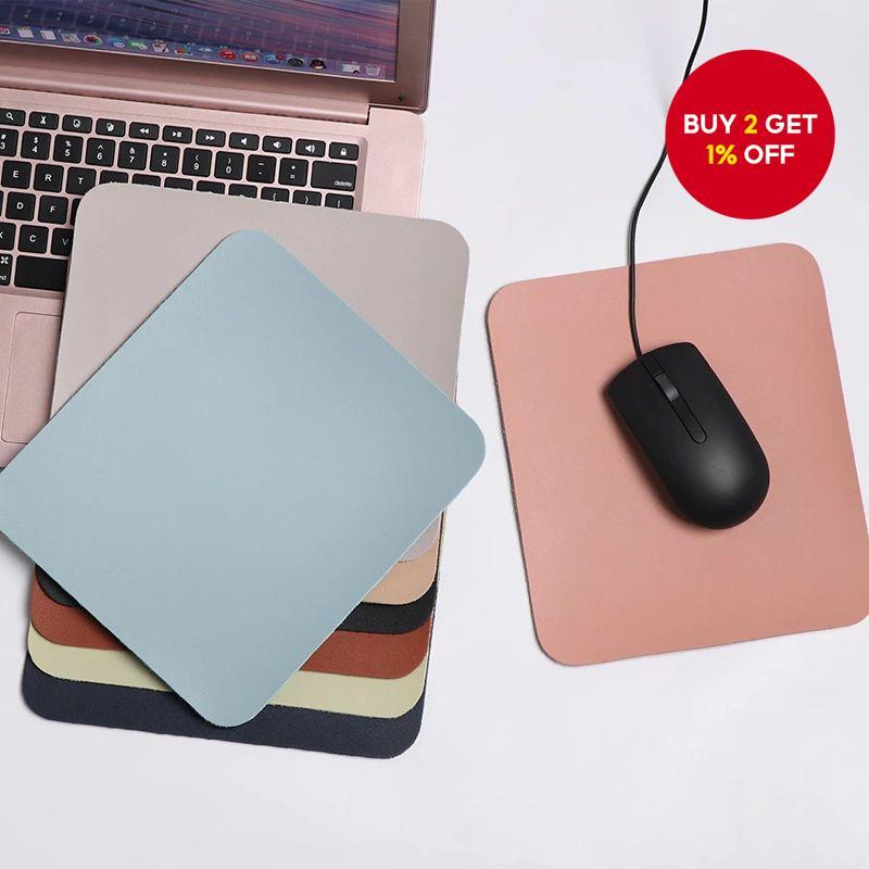 Waterproof Leather Mousepad Smooth Mouse Pad Laptop Computer Desk PC ...