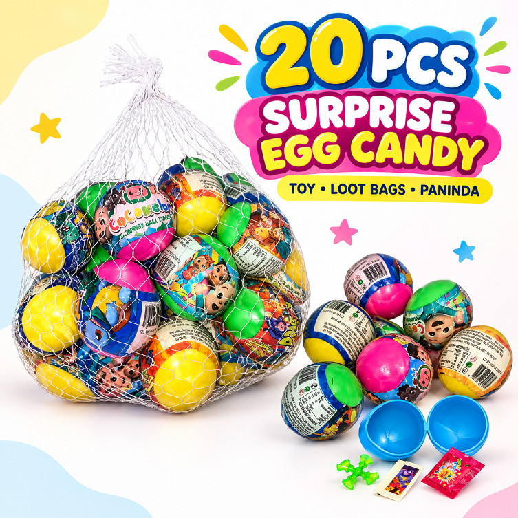 Surprise Egg Candy /Loot bags/Paninda Character | Shopee Philippines