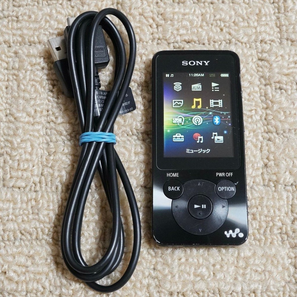 Used SONY WALKMAN Walkman S Series NW-S785 B Black 