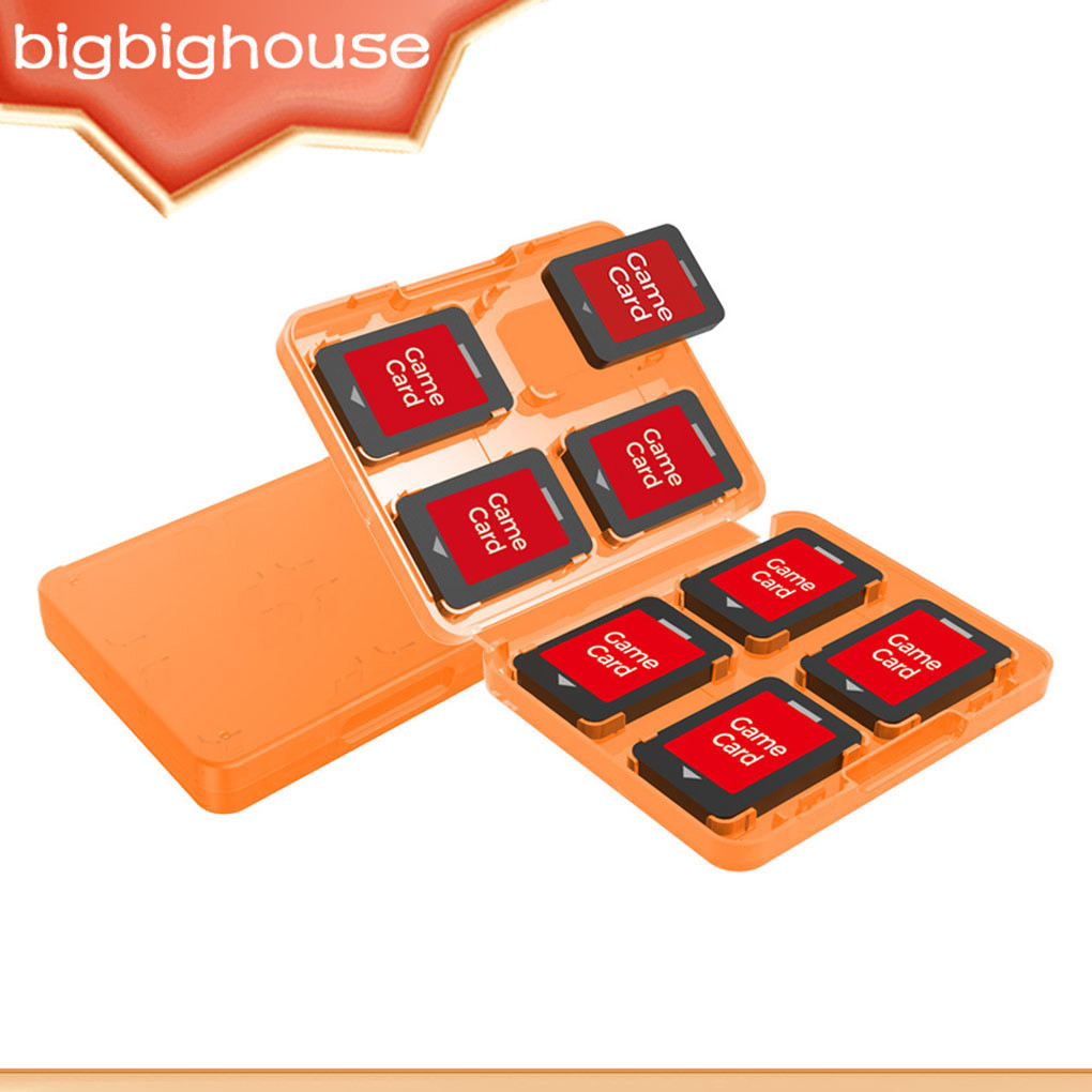 [Biho] 1/2/3 8\-in\-1 Game Memory Card Storage Box Case Holder Portable ...
