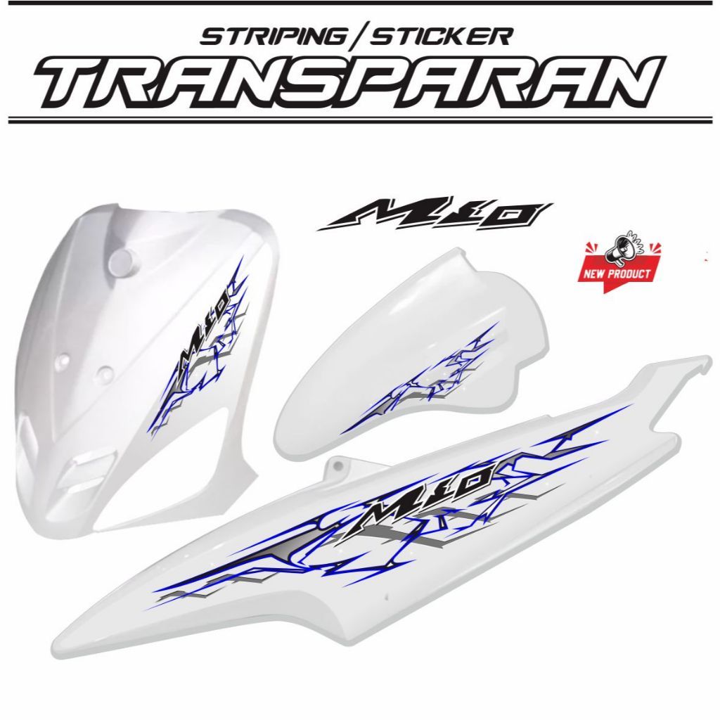 MIO OLD STICKERS MIO SMILE STICKERS TRANSPARENT UV MIO SPORTY MATERIAL ...