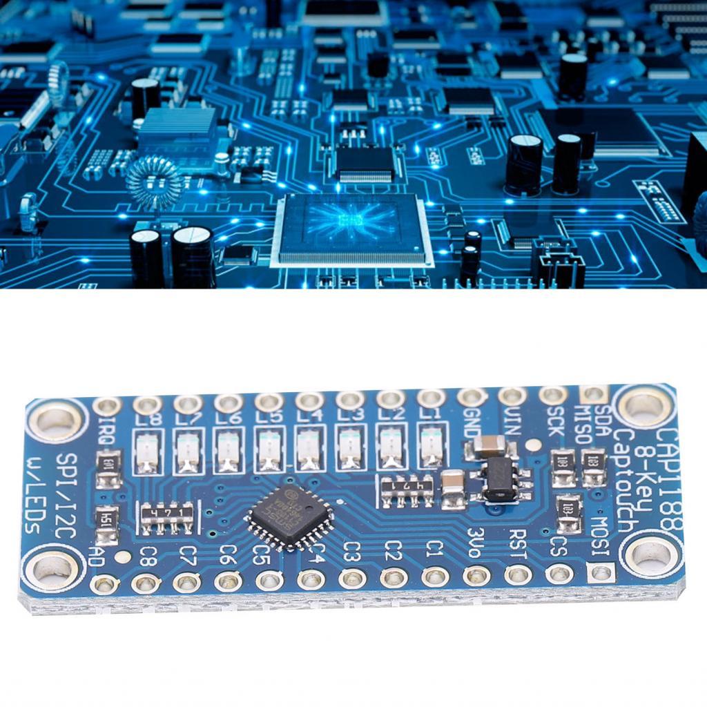 MyHome-PH Capacitive Touch Module Sensor Cap Digital 8 Button Key ...