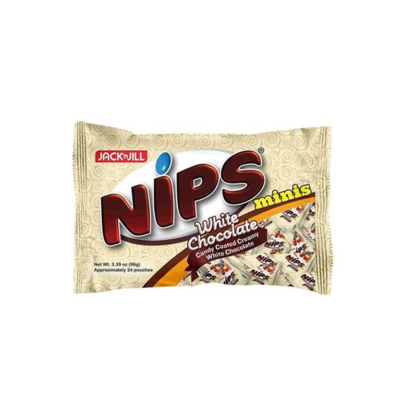 Jack 'N Jill Nips White Chocolate Minis (24 x 4g) | Shopee Philippines