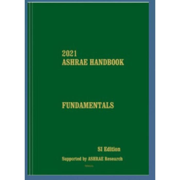 Physical book 2021 ASHRAE Handbook, Fundamentals (SI) | Shopee Philippines