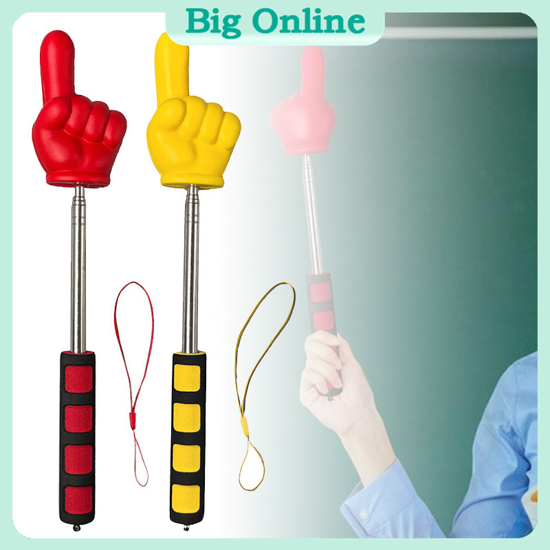 Telescopic Teachers Pointer Pointing Stick Stainless Steel Finger ...