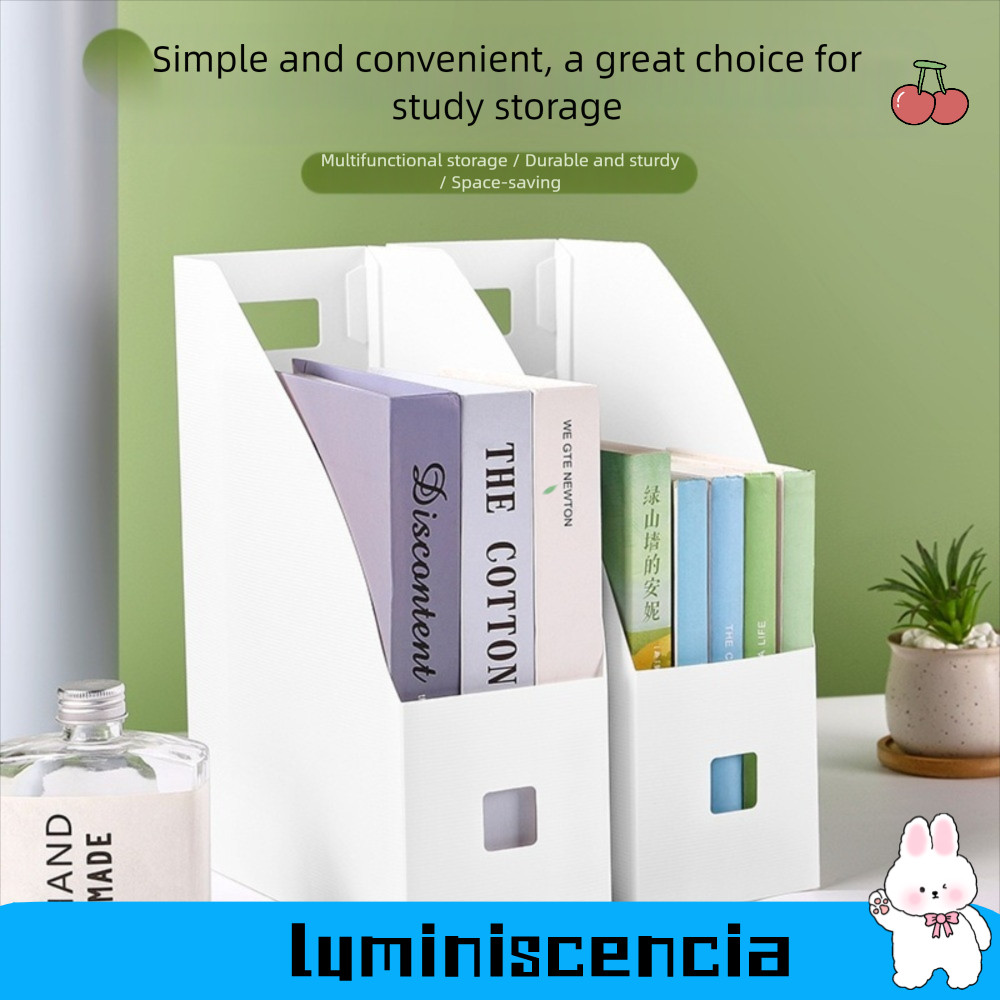 LUMINISCENCIA Desktop File Folder, Large Capacity Vertical File Storage ...