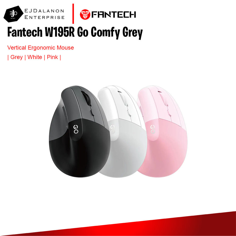 Fantech W195R Go Comfy Vertical Ergonomic Mouse | EJDalanon Enterprise ...