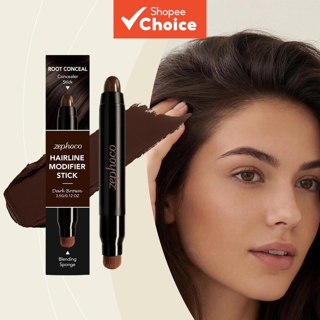 Zephoco Dual-End Root Concealer Pen, Fine And Even Color, Fits Hair ...