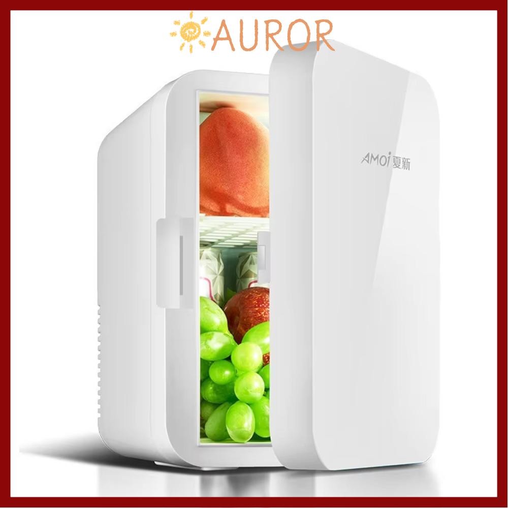 AUROR Mini Cooler Box, Household 8L Mini Fridge, Portable Digital ...