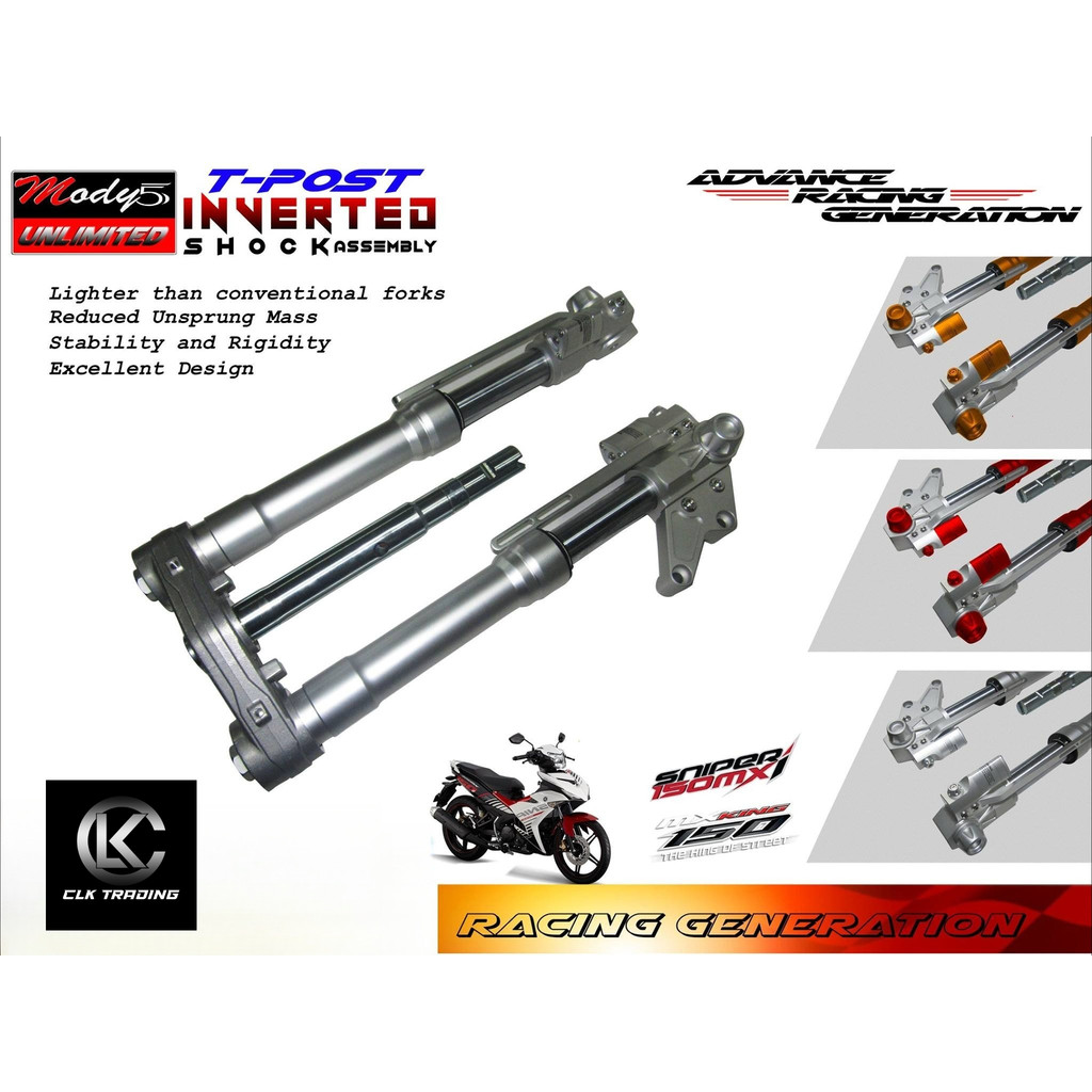 Mody5 Inverted Shock Sniper150 V1 V2 Sniper 155 Non ABS | Shopee ...