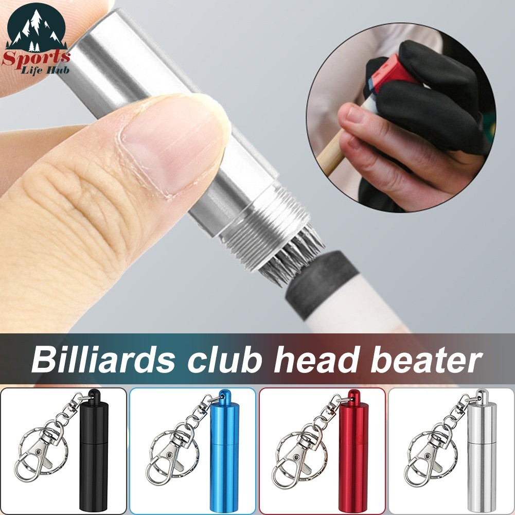 Billiard Cue Stick Tip Care Tool Durable Aluminium Alloy Snooker Pool ...
