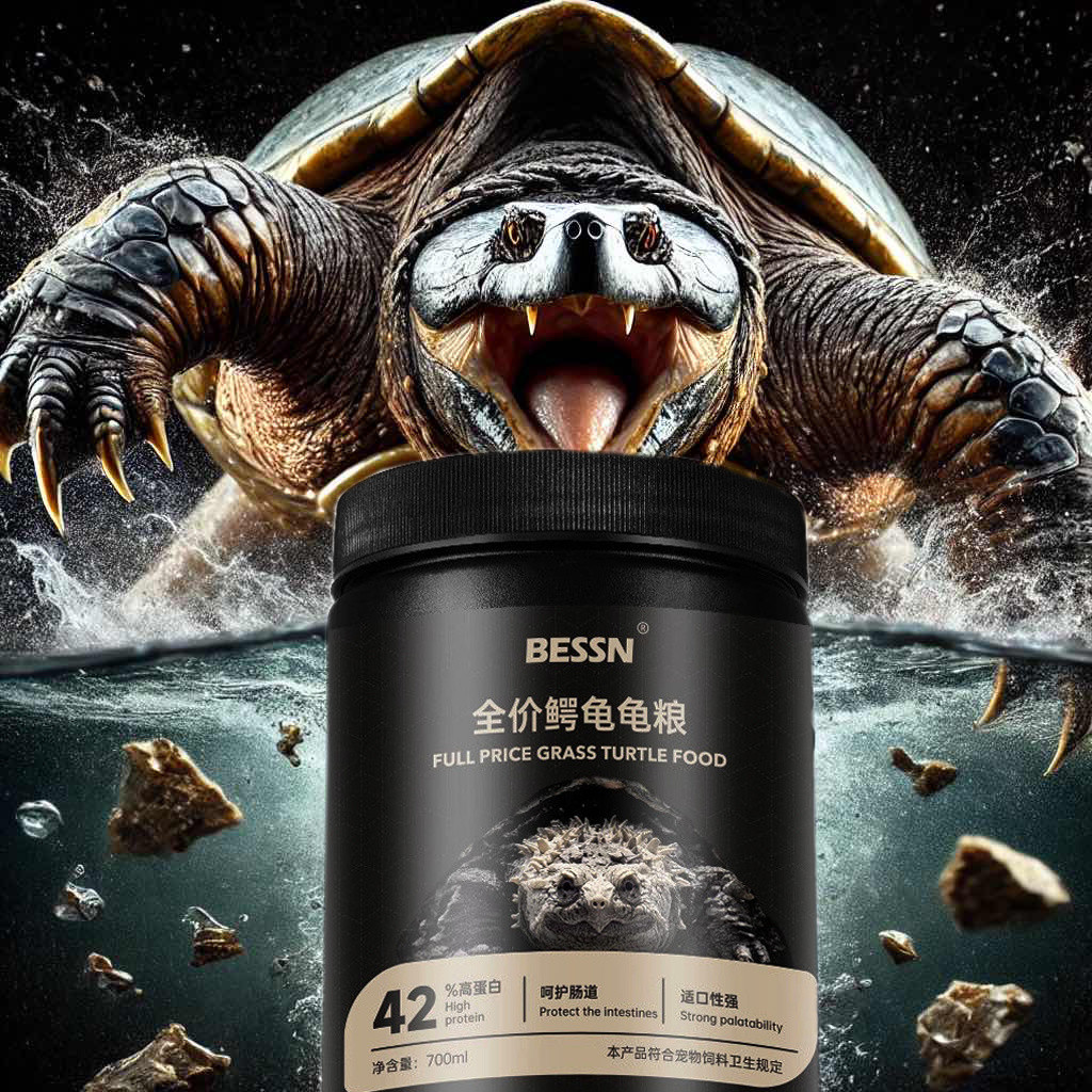 BESSN Snapping turtle food feed North American Snapping turtle Bursting ... - Pet Turtle Supplement Feed