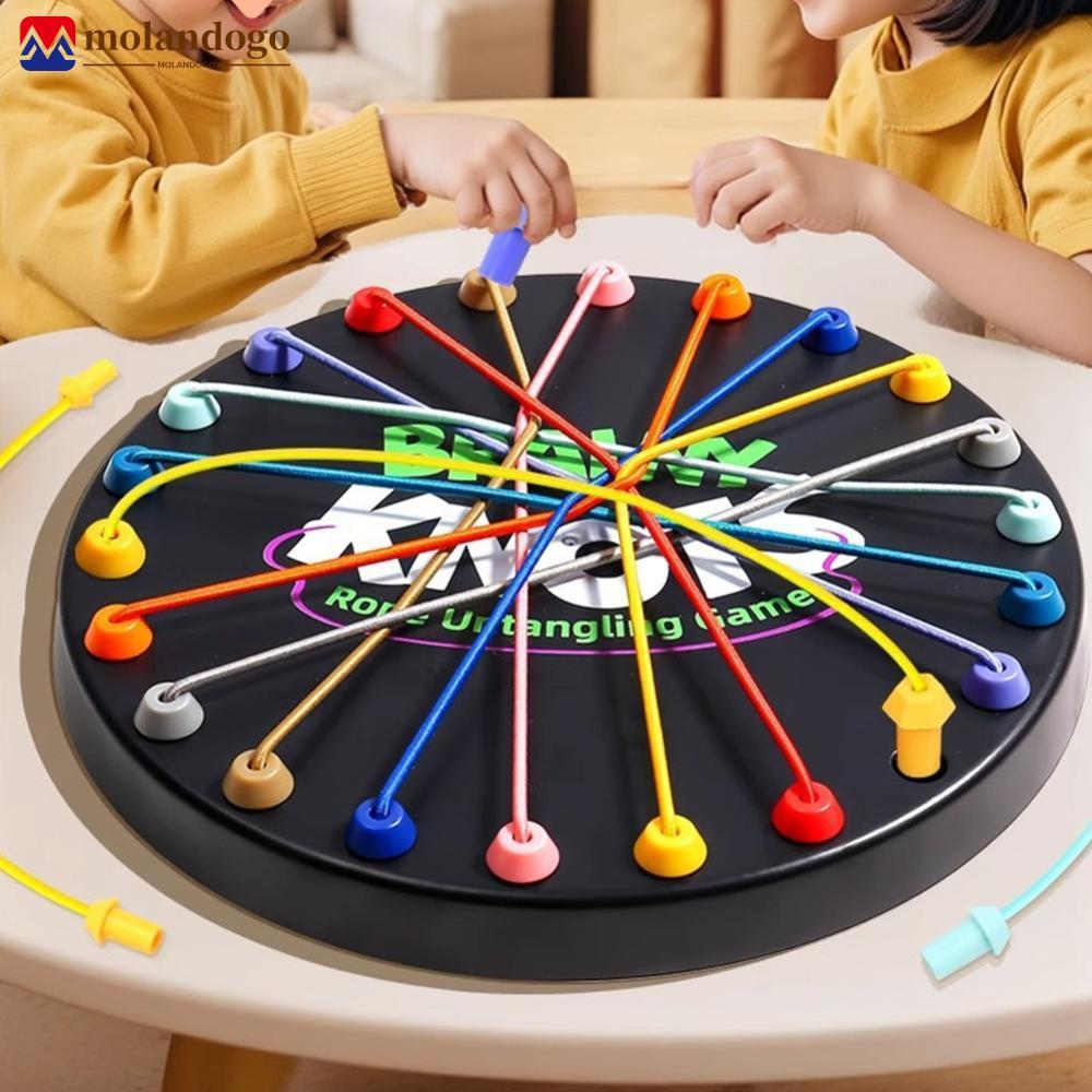 MOLANDOGO Twisted Ropes Puzzle Logic Thinking Training Tangle Puzzle ...