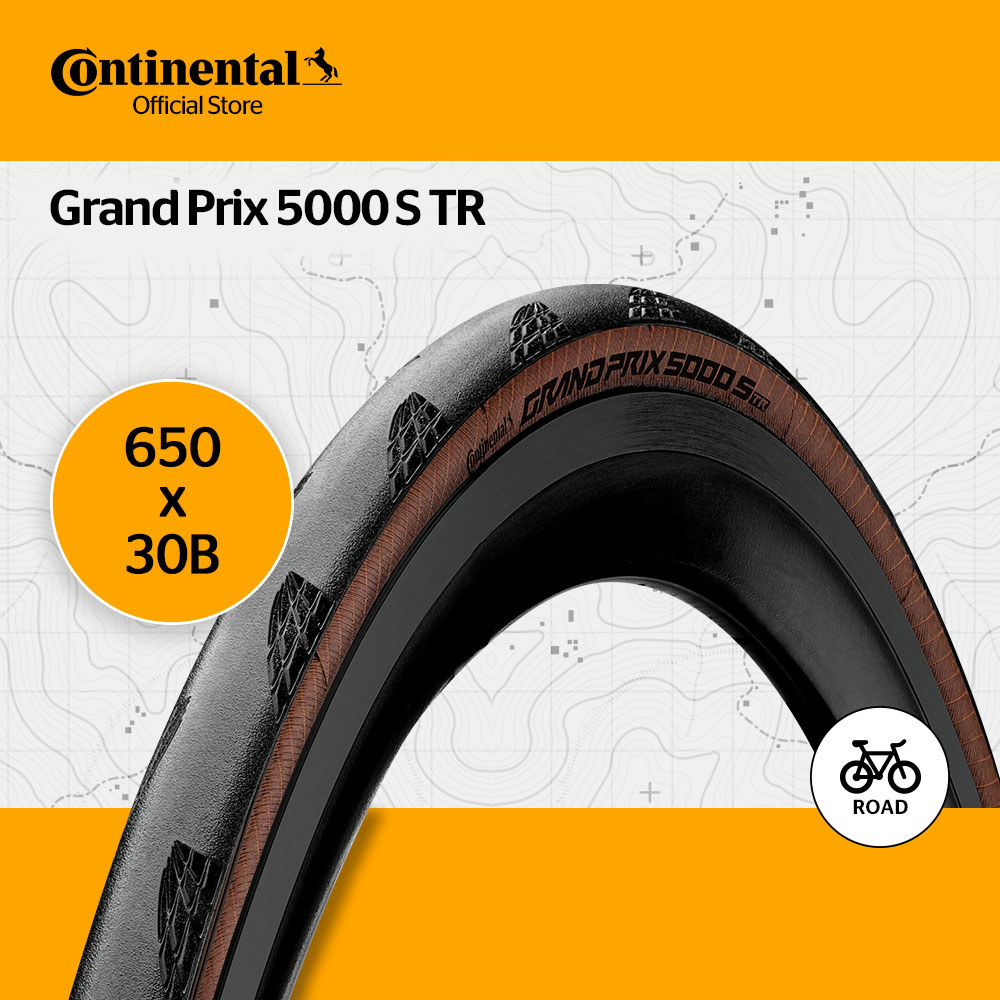 Continental GP 5000S TR Black/Transparent Foldable Tubeless Ready Tire ...