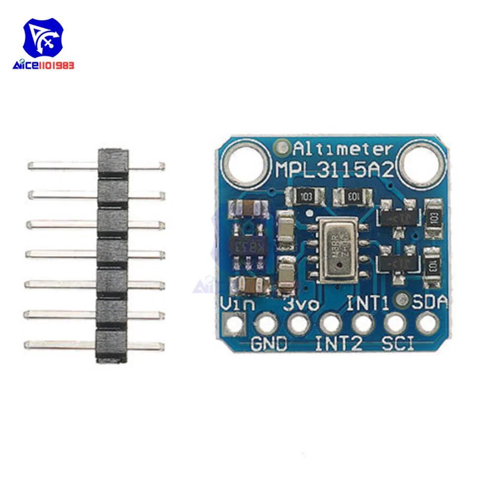 diamore MPL3115A2 I2C Barometric Temperature Pressure Measure Altitude ...