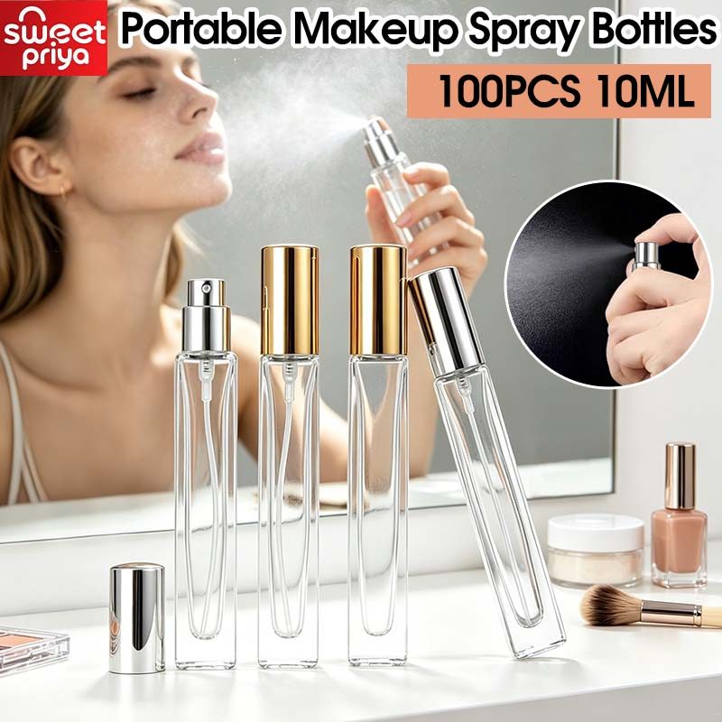 20/100PCS 10ml Mini Perfume Spray Bottles, Portable Makeup Bottles ...