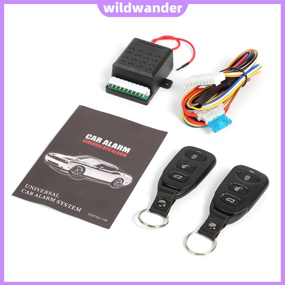 Universal Car Remote Central Door Lock Locking Alarm 401/T102 Keyless ...