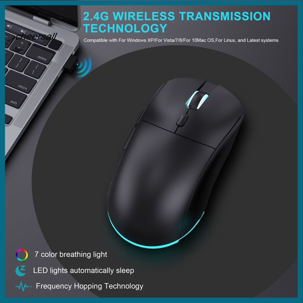 cheer| Rgb Gaming Mouse Glowing Mouse with Rgb Backlight 3200dpi ...