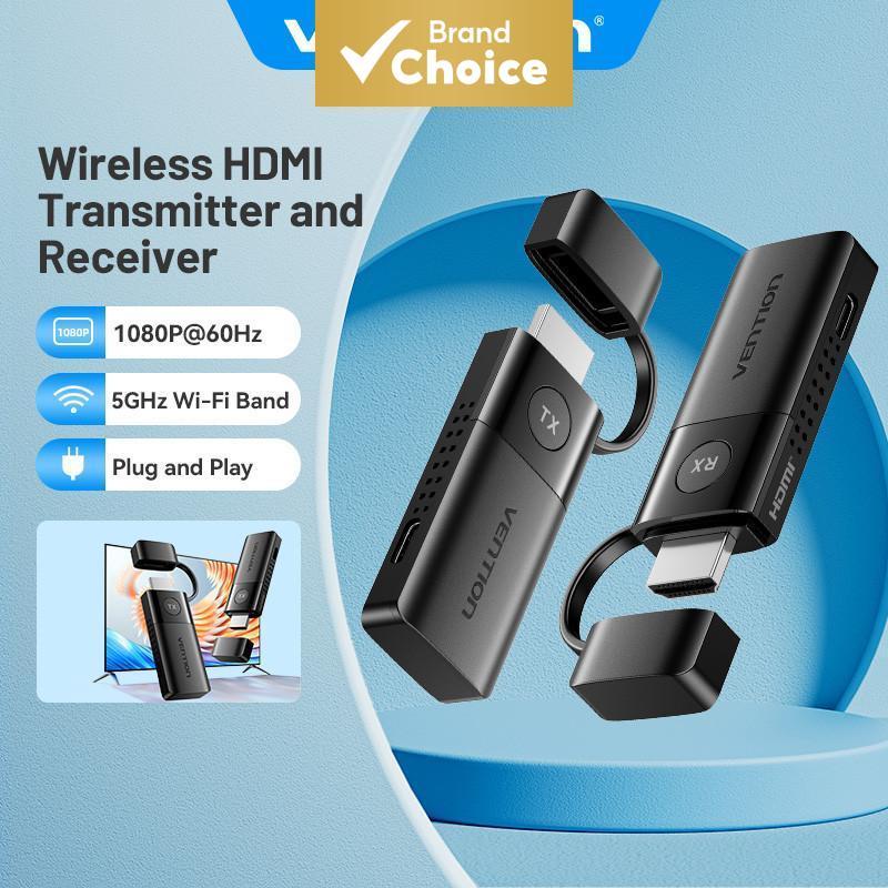 Vention Wireless HDMI Wi-Fi 5GHz Adapter for Video Laptop | Shopee ...