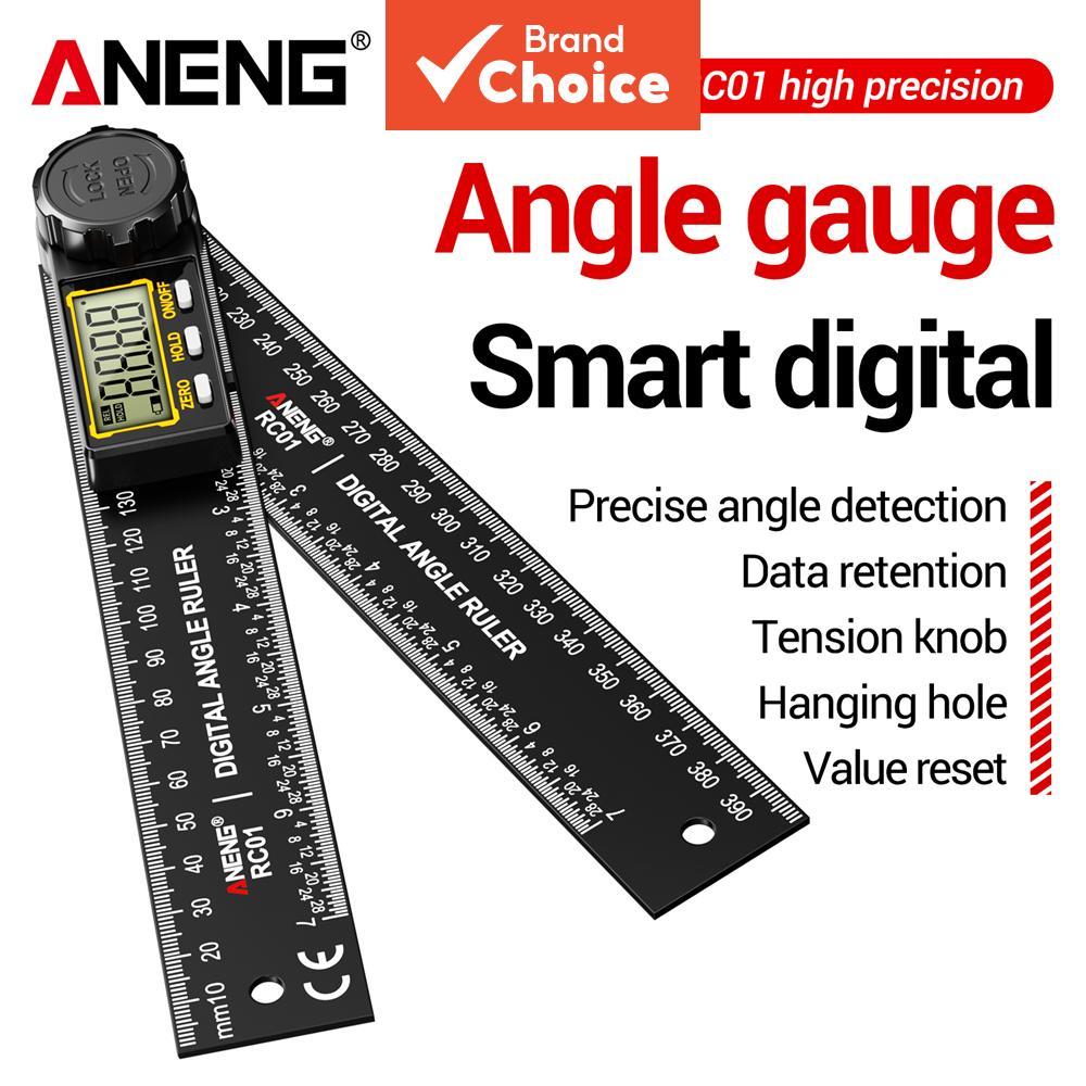 One Piece ANENG RC01 Digital Protractor Angle Finder, High Precision ...