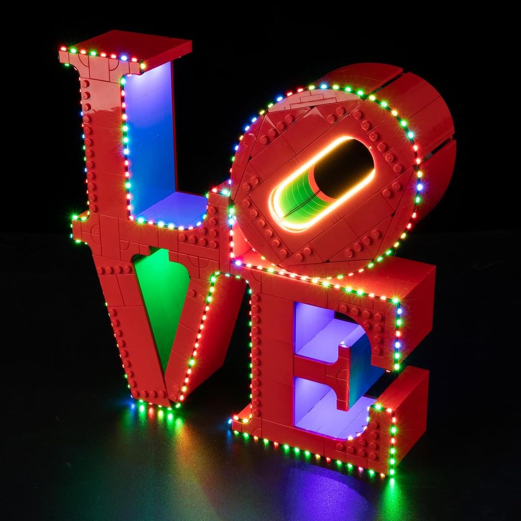 BrickSoul Led Light Kit for Lego Art Love Collectible Building Set ...