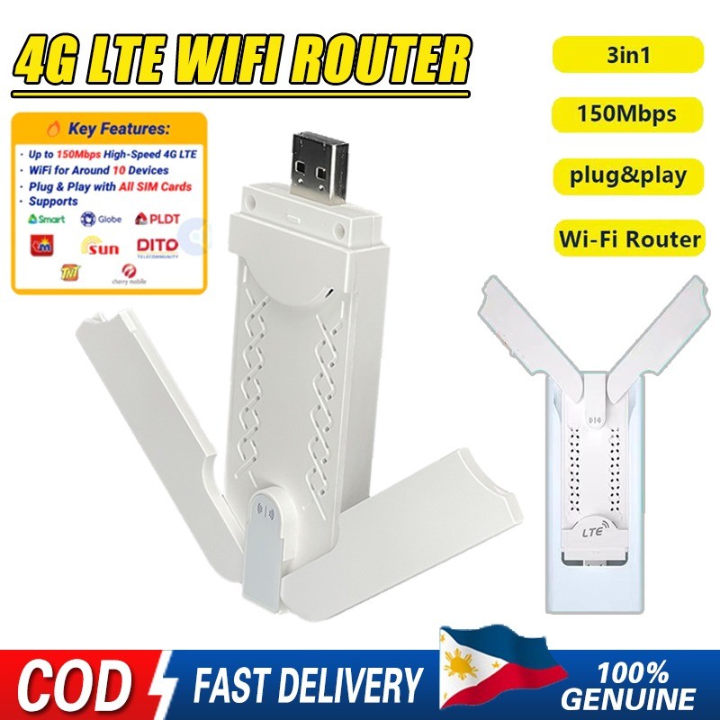 U97 3in1 4G LTE WiFi Router 150Mbps USB Mini Pocket WiFi Wireless Modem ...
