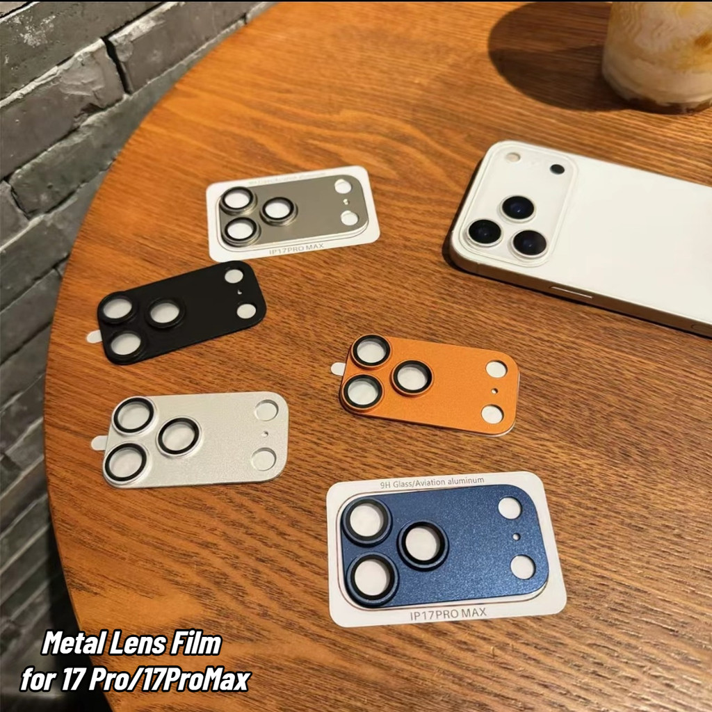 Integrated Full Cover Metal Lens Film for iPhone 17 Pro Max 17Pro ...