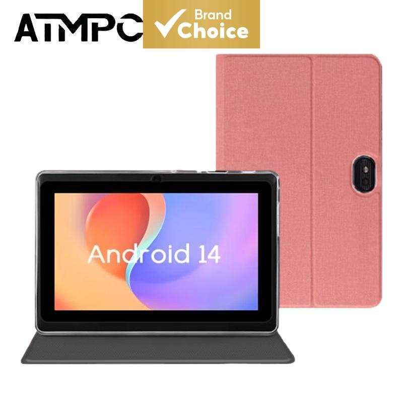 ATMPC 7-inch Android 14 tablets, 16GB storage (expandable up to 256GB ...