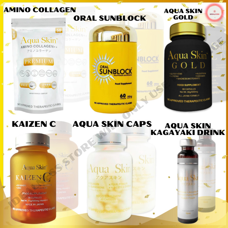 aqua skin gold glutathione capsule Whitening Capsule Whitening Supplement Glutathione Anti Aging Suppleme ghk-cu dosage recommendations peptide Optimal Electrolyte (Flavor):Lemonade سيروم