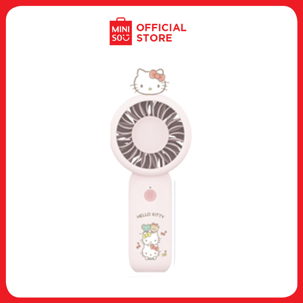 MINISO Hello Kitty 1200mAh Mini Handheld Fan | Shopee Philippines
