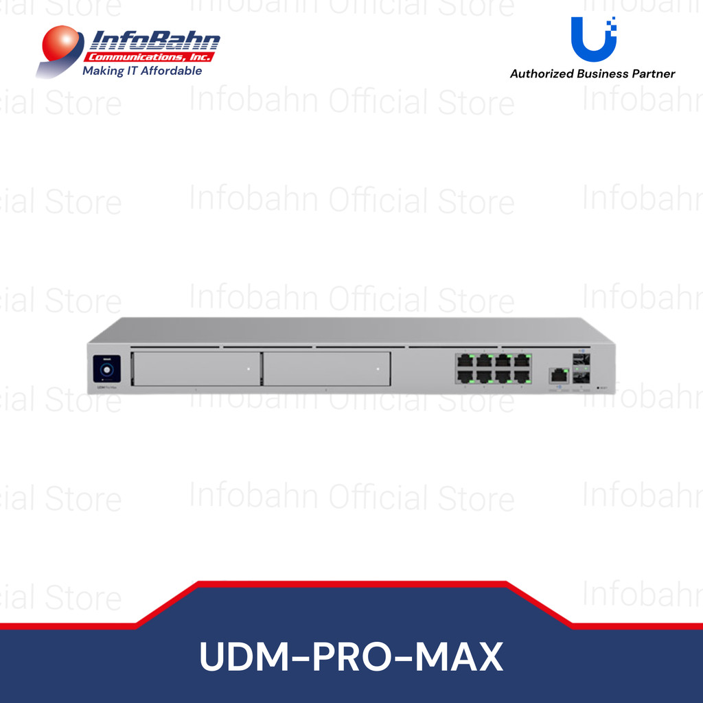 Ubiquiti UDM-PRO-MAX 10G Cloud Gateway with 5Gbps IPS, 200+ devices ...